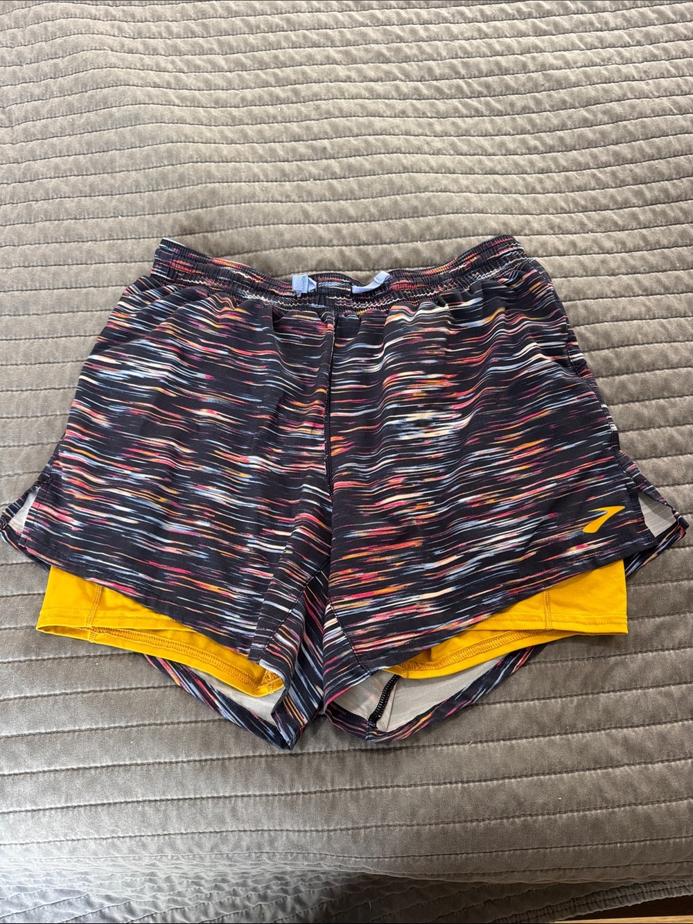 Brooks 2 in 1 shorts